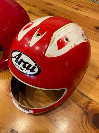 Cascos Arai / 2 calotas