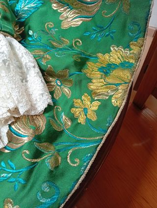 Traje fallera verde talla 34 a 38