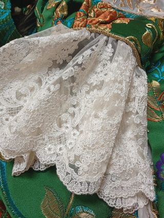 Traje fallera verde talla 34 a 38