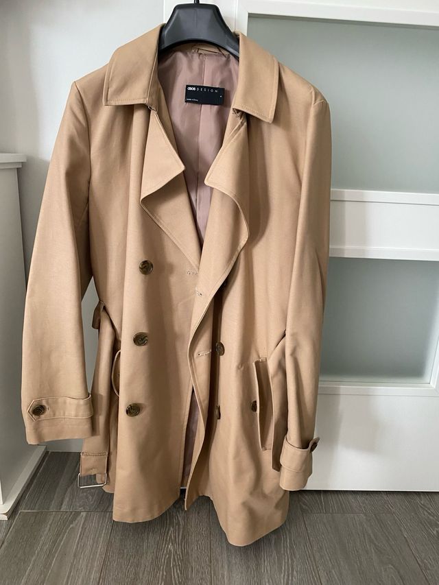 Gabardina hombre asos