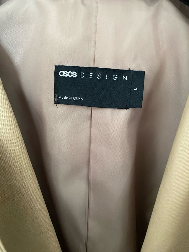 Gabardina hombre asos