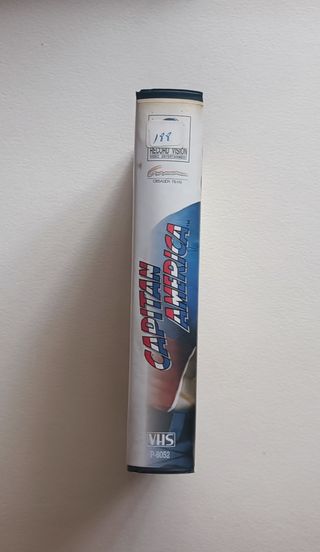 PELÍCULA VHS EL CAPITÁN AMERICA 1991