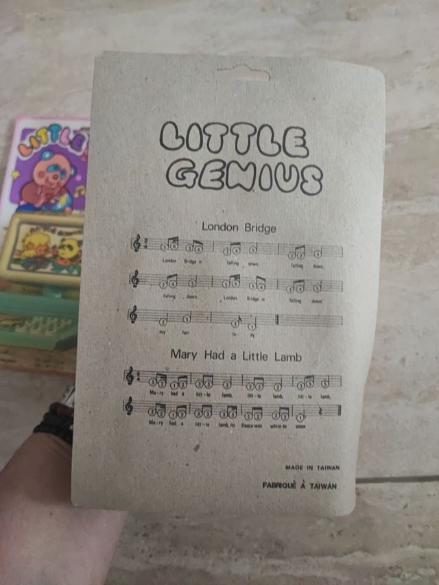 Lote de 2 little genius años 80