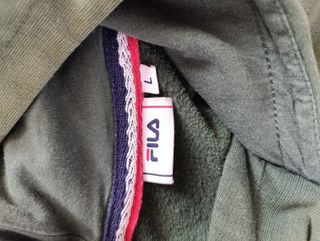 Felpa verde scuro FILA