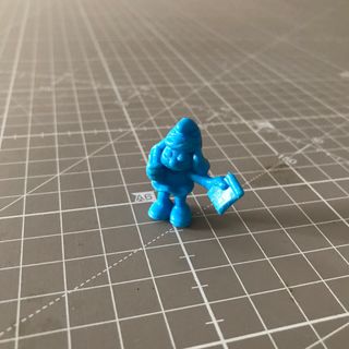 Figuras Pitufos (x4) miniaturas, Phoskitos años 80
