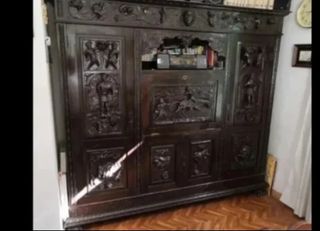 Antiguo mueble castellano