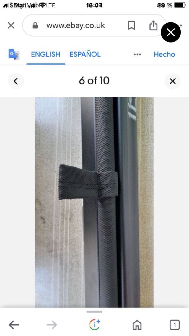 Cortina cubremaletero toyota corola 2018-