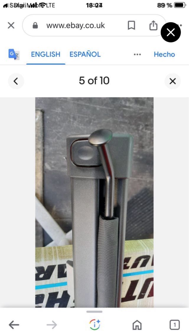 Cortina cubremaletero toyota corola 2018-