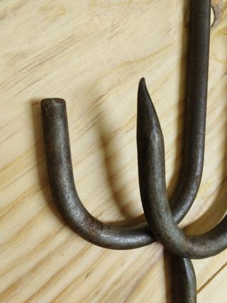 ganchos carnicería hierro