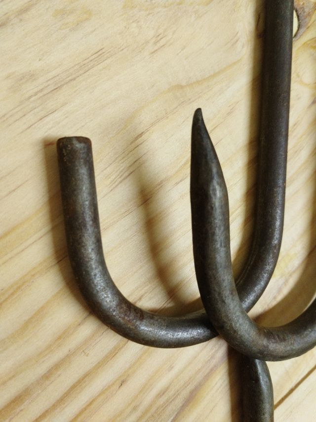 ganchos carnicería hierro