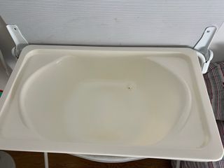 Cambiador bebe con bañera