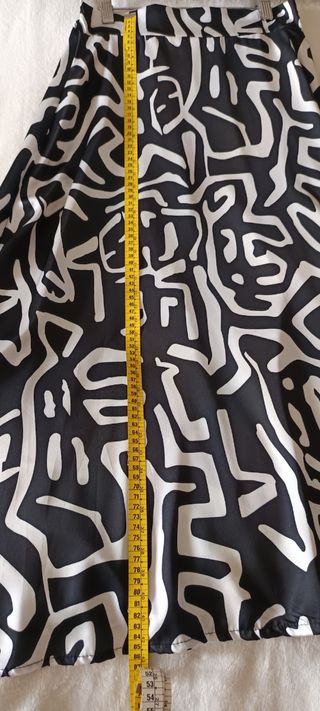 Falda Midi Estampada