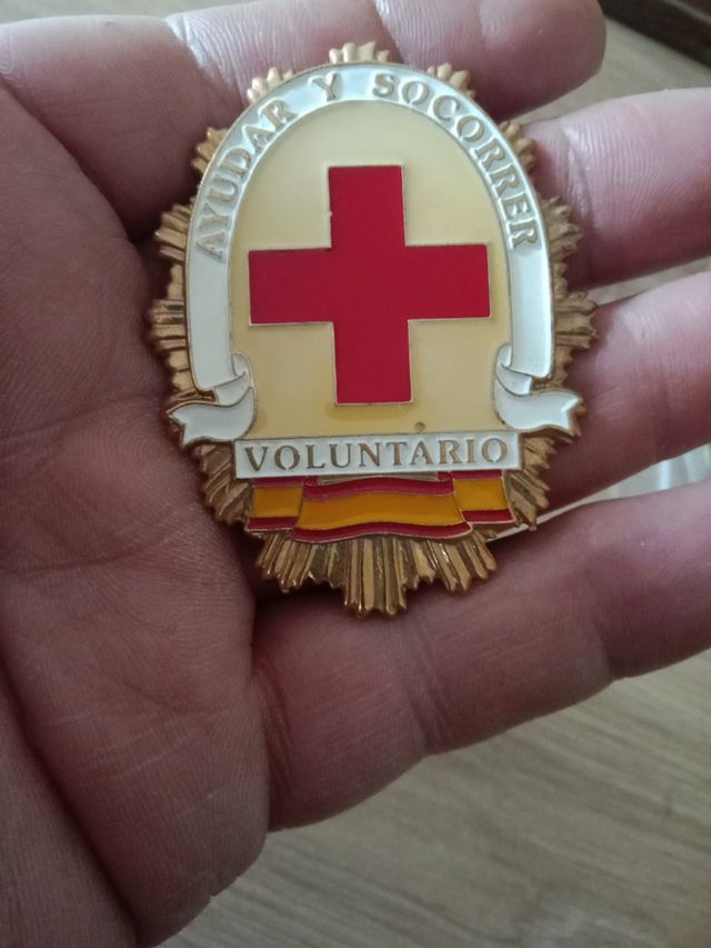 PLACA CARTERA CRUZ ROJA