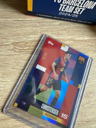 Topps Team Set FC Barcelona Christensen /250