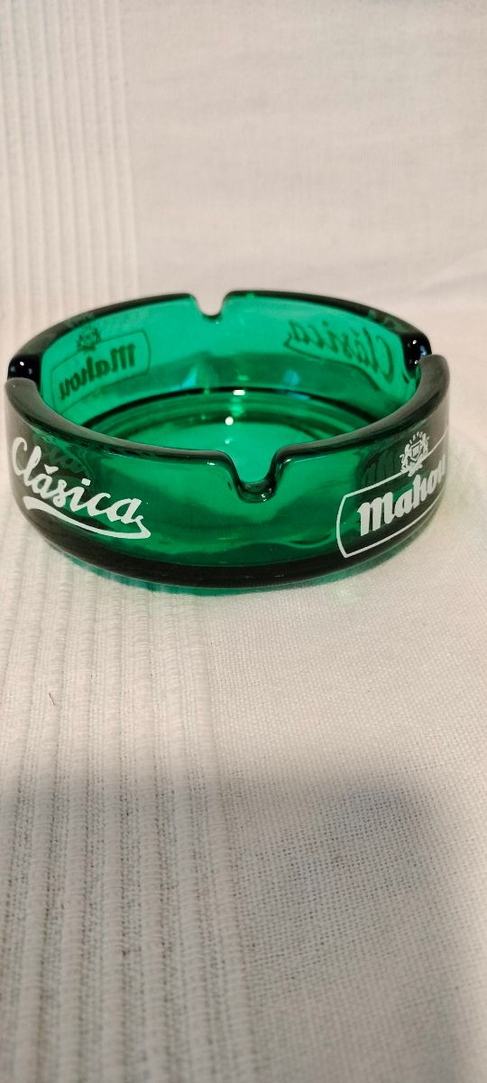 Cenicero cerveza Mahou vintage