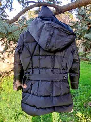 Giaccone Zara Donna Impermeabile con Cappuccio