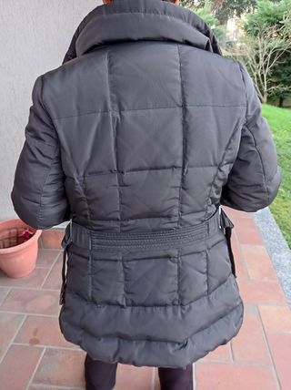 Giaccone Zara Donna Impermeabile con Cappuccio