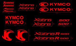 Pegatinas kymco XCiting 500