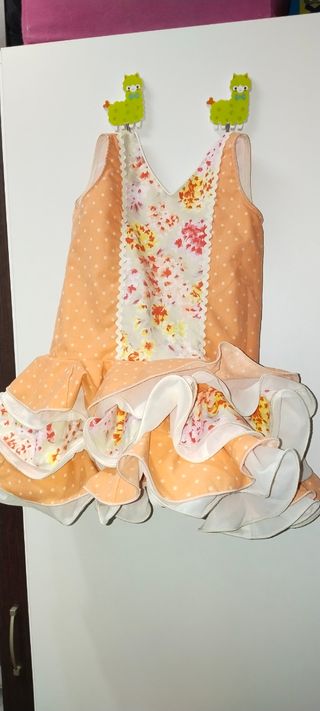 Vestido de flamenca,vestido gitana,niña