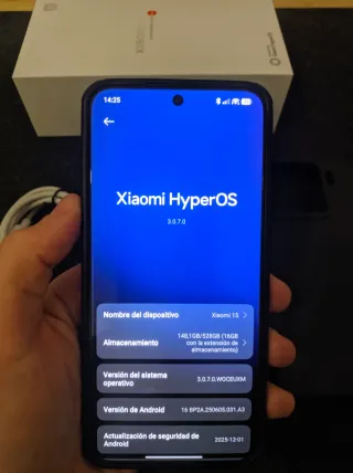 Xiaomi 15 512gb negro