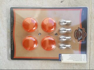 Tulipas de intermitentes con bombillas.