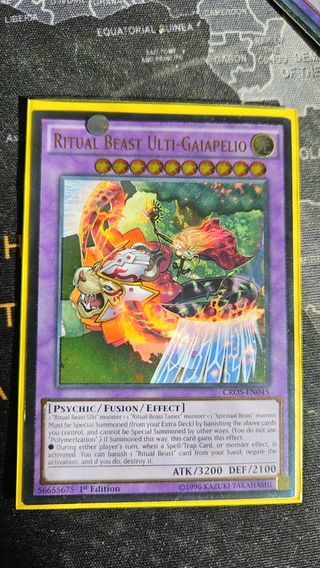 Ritual Beast Ulti-Gaiapelio Ultimate rare 1st ed