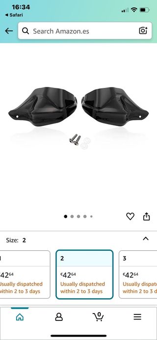 Cubremanos para moto