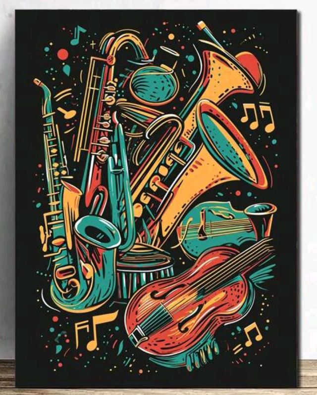 LIENZO INSTRUMENTOS MUSICALES COLOR E INTENSIDAD 