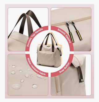 Bolsa viaje plegable y expandible 36L