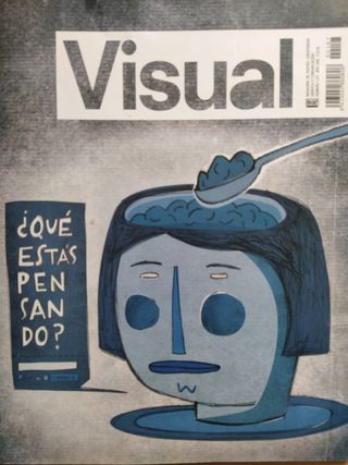 Diseño gráfico revistas "Visual"