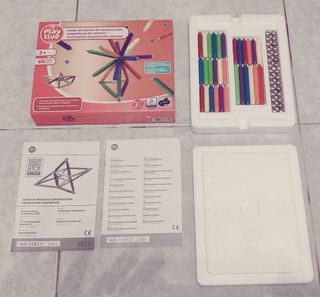 Juego construcción de piezas magnética