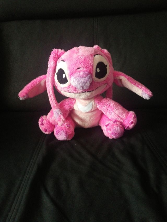 Peluche stich rosa