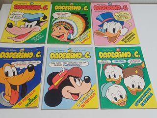 16 fumetti paperino& company  ANNO 1981/82