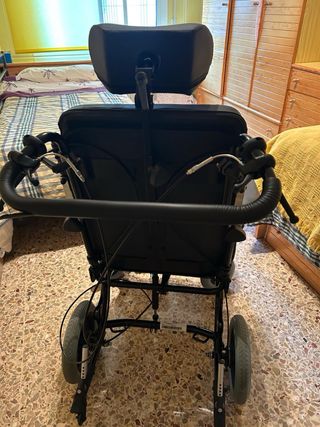 Silla de Ruedas Polifuncional de Aluminio