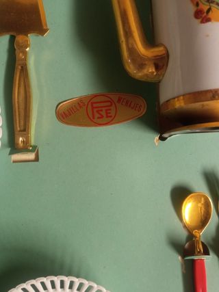 Cacharritos antiguos. Juego de merienda