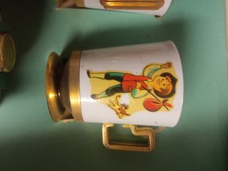 Cacharritos antiguos. Juego de merienda