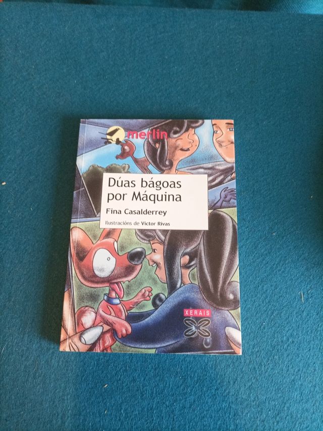 Libro dúas bagoas por máquina