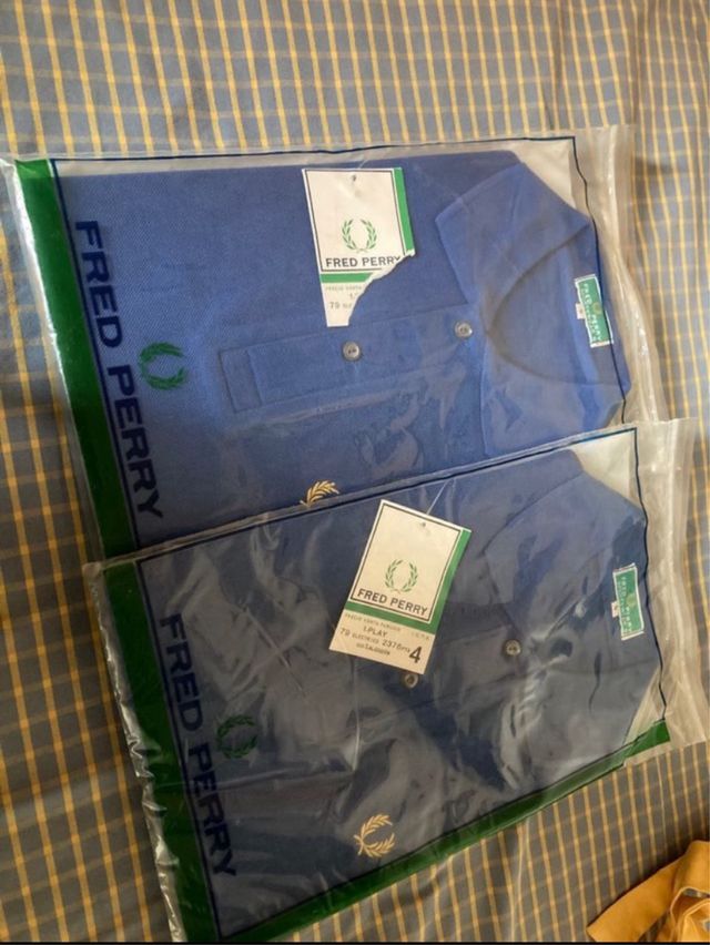Polo Fred Perry azul azul 
