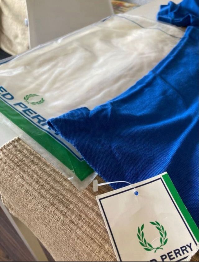 Polo Fred Perry azul azul 