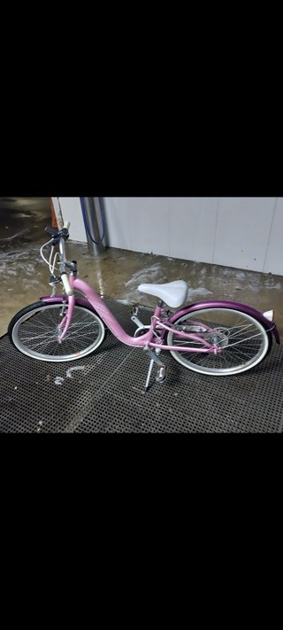 Bicicleta rosa niña