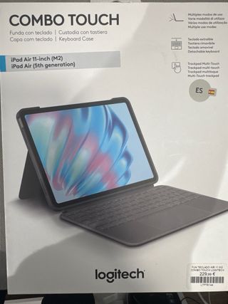 Apple iPad Air 11 M2 2024 funda gratis de teclados