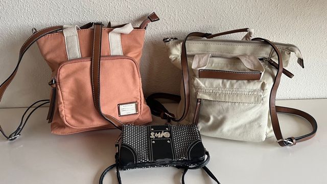 Lote de 15 bolsos