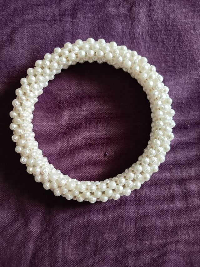 2 asas de perlas elegantes para bolsos