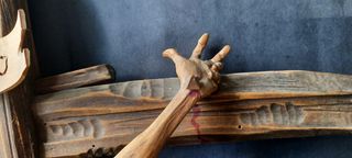 talla escultura Cristo antiguo