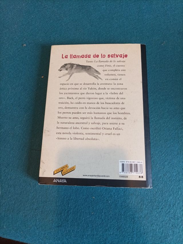 Libro la llamada de lo salvaje