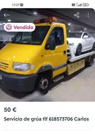 Servicio de grúa tlf 618573706 Carlos