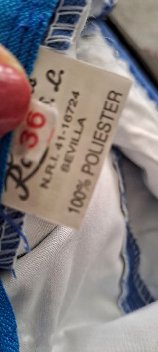 Falda flamenca, Falda rociera