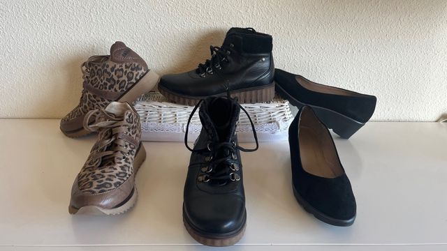 Lote de 26 pares zapatos / zapatillas talla 37