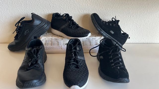 Lote de 26 pares zapatos / zapatillas talla 37