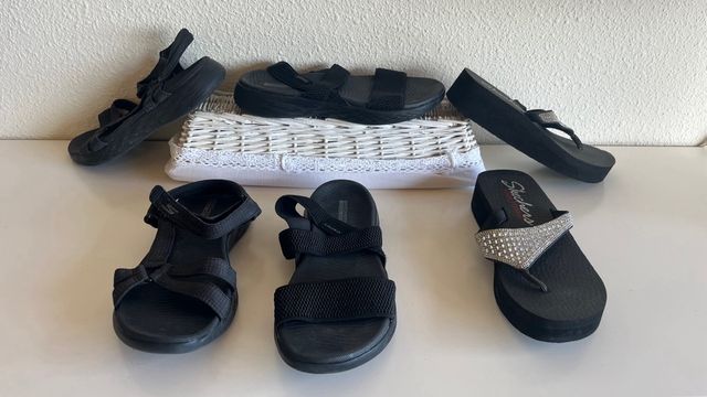 Lote de 26 pares zapatos / zapatillas talla 37